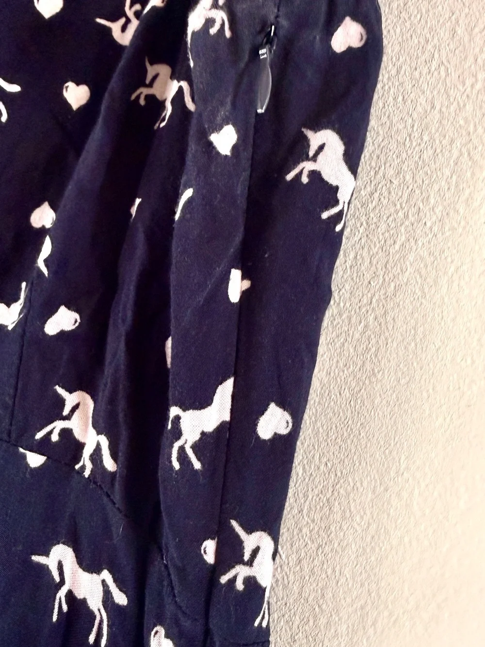Louche | Paloma Unicorn Cowl Neck Dress, Navy in 12 UK